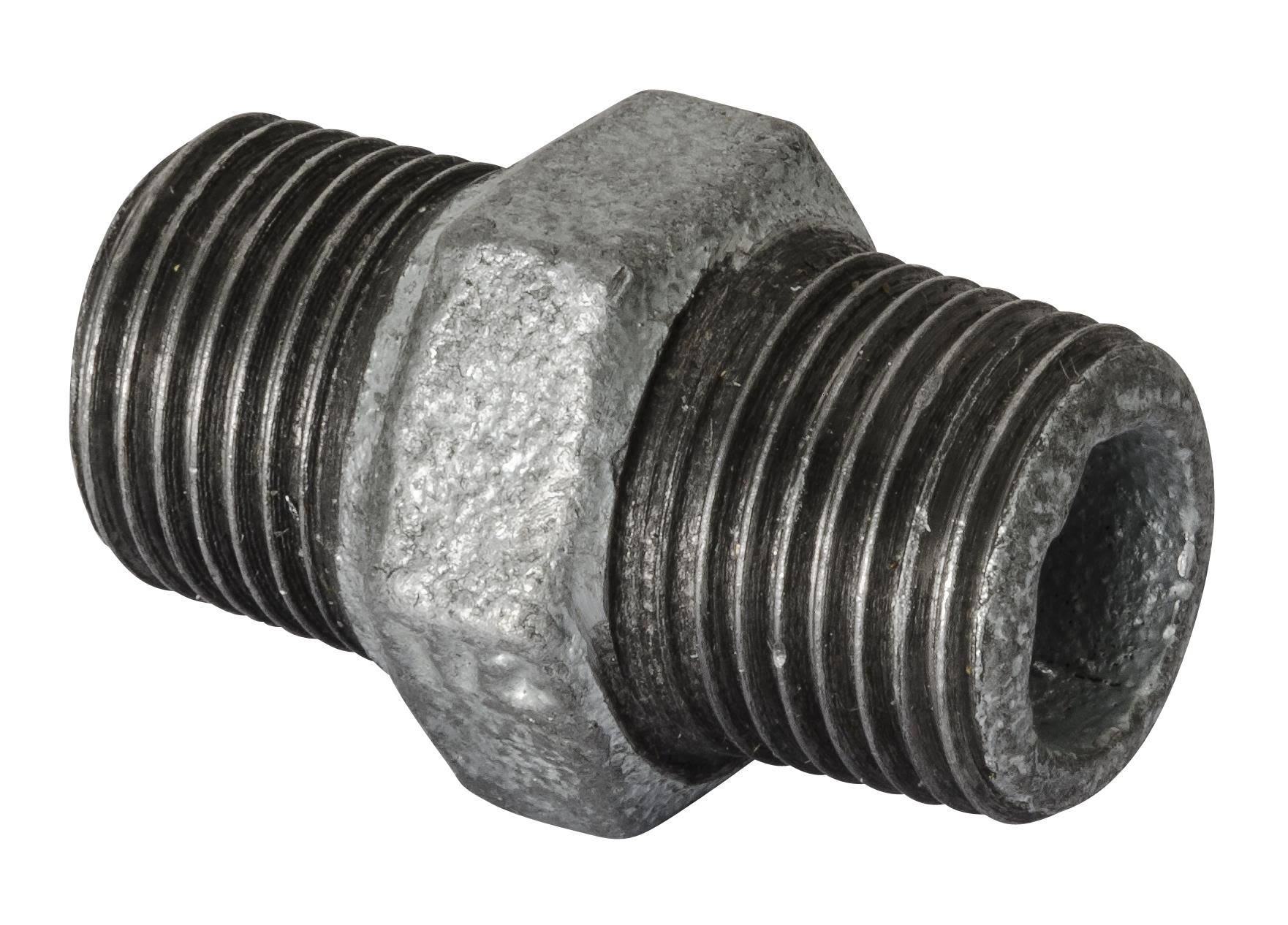 Gelia 3015168022 Sexkantnippel galv, aducerad G15 (1/2