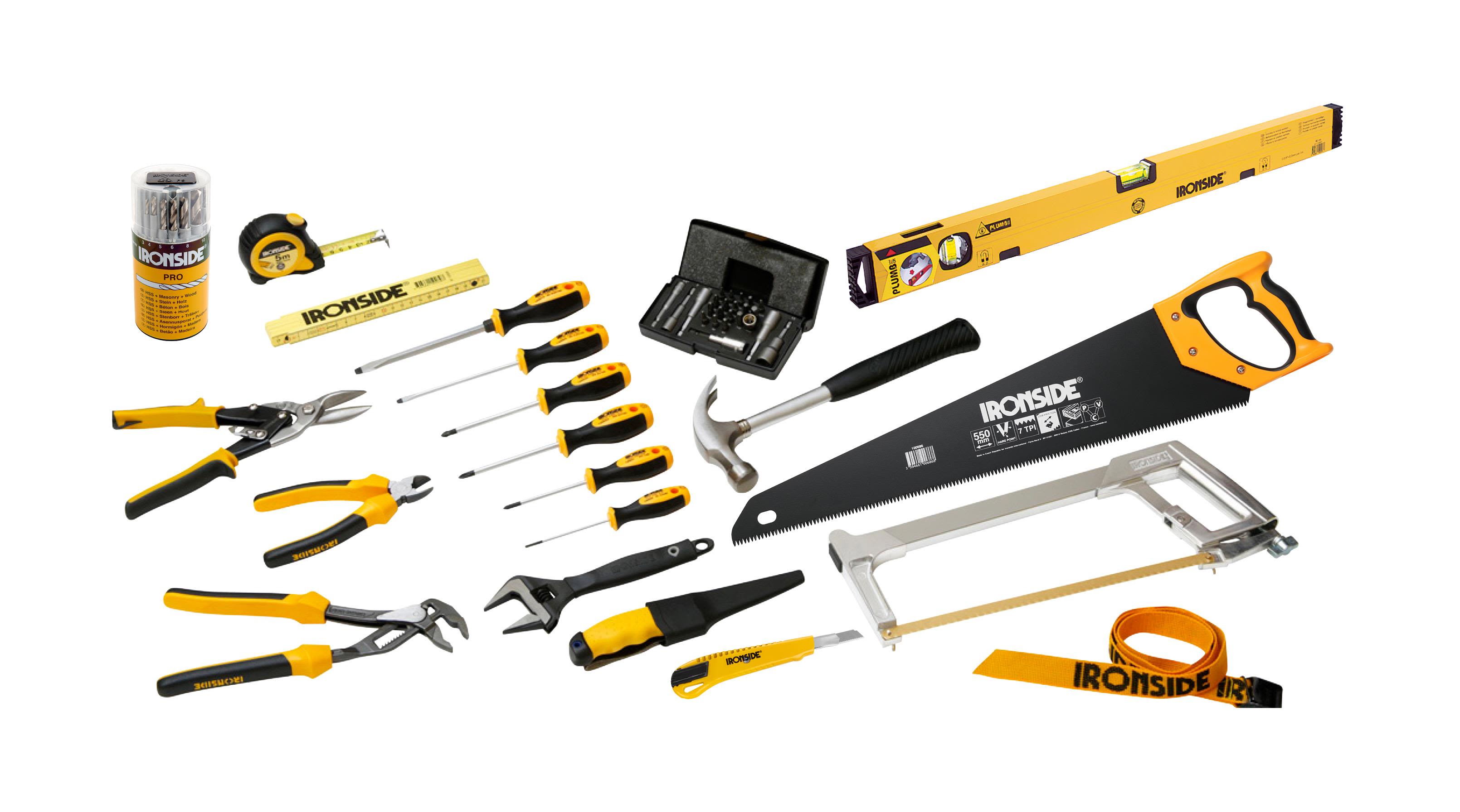 Ironside Pro 310360 Verktøysett 62 deler