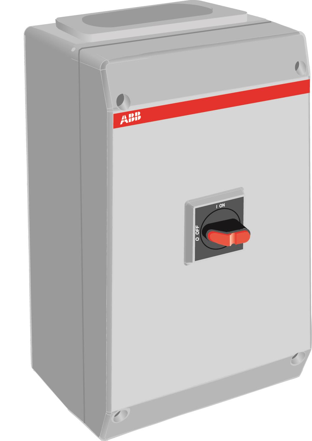 ABB OTP75T3B Säkerhetsbrytare utan hjäpkontakt 80 A