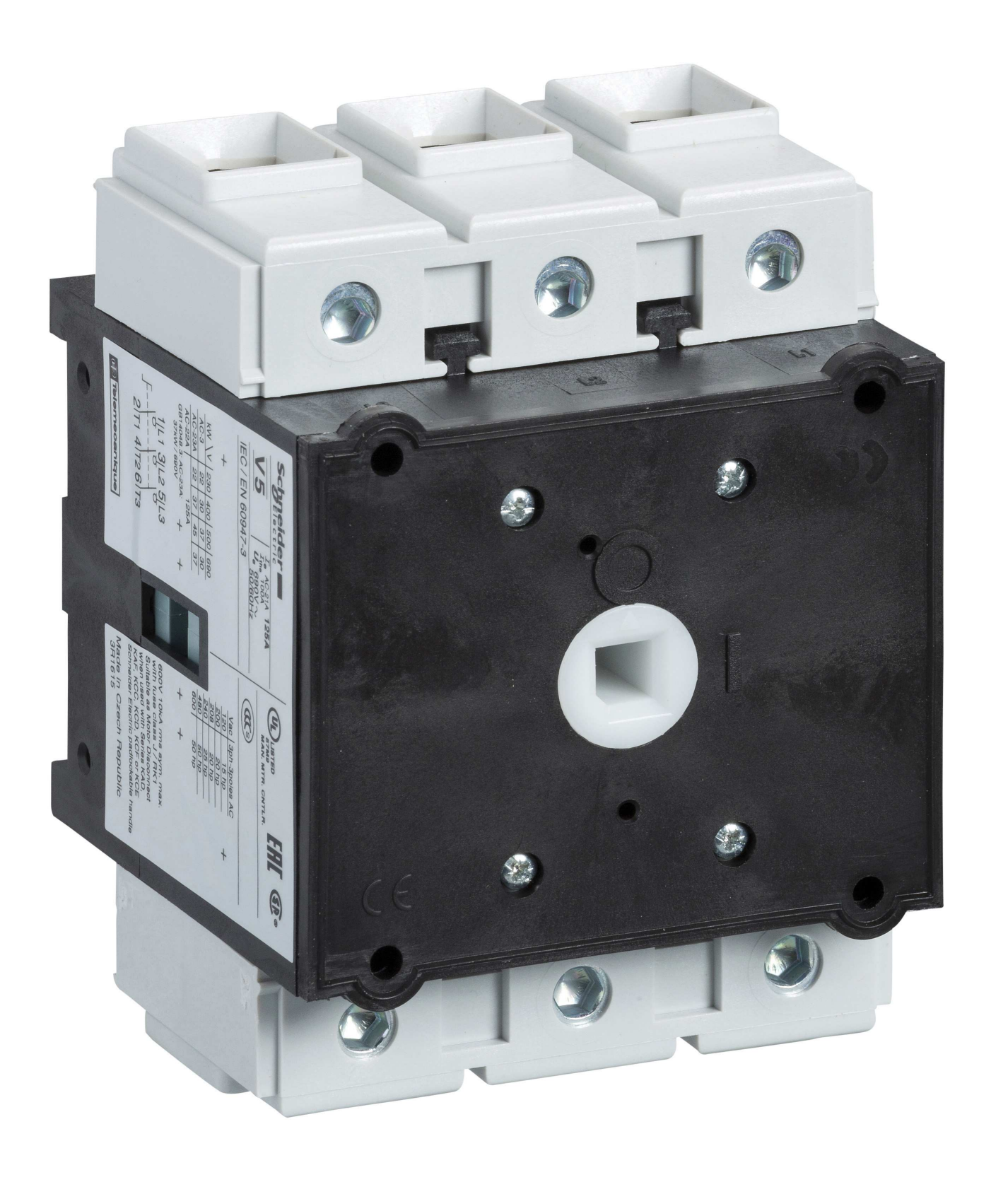 Schneider Electric V3 Huvudbrytare utan vred 63A