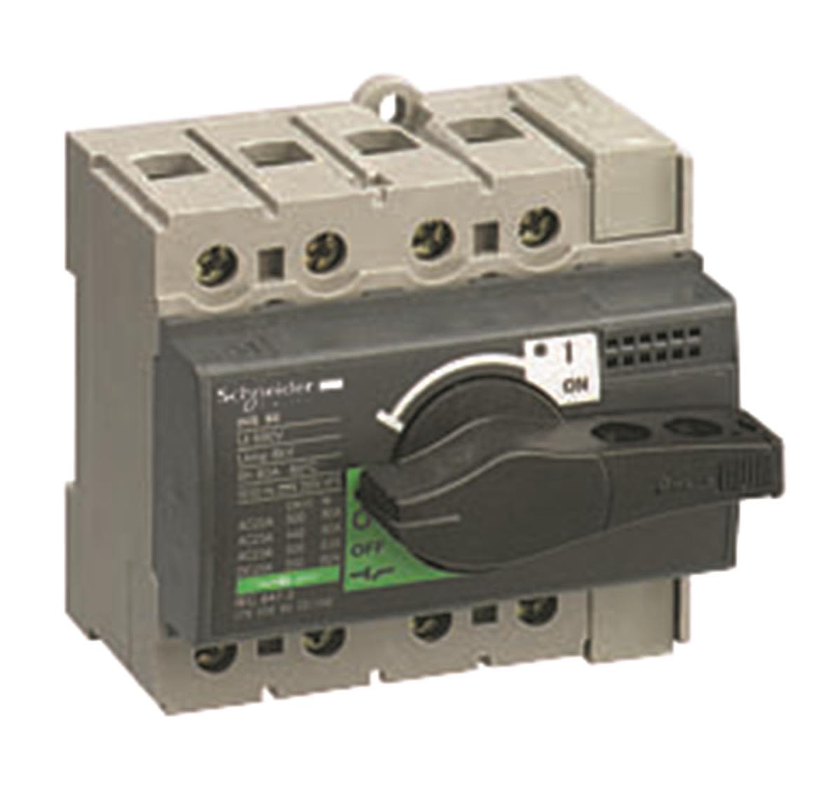 Schneider Electric 28905 Lastbrytare 4 poler 80A