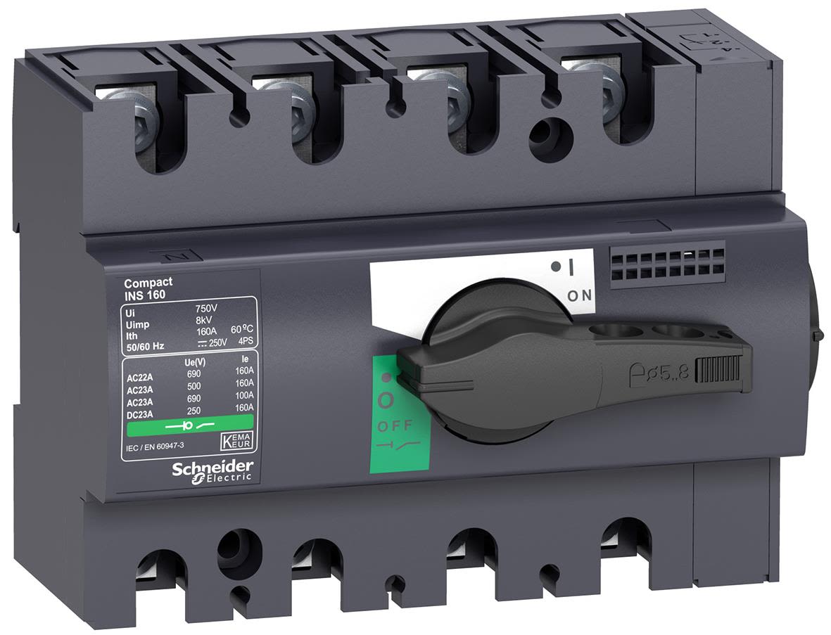 Schneider Electric 28909 Lastfrånskiljare 0-690 V 100 A, 4 poler