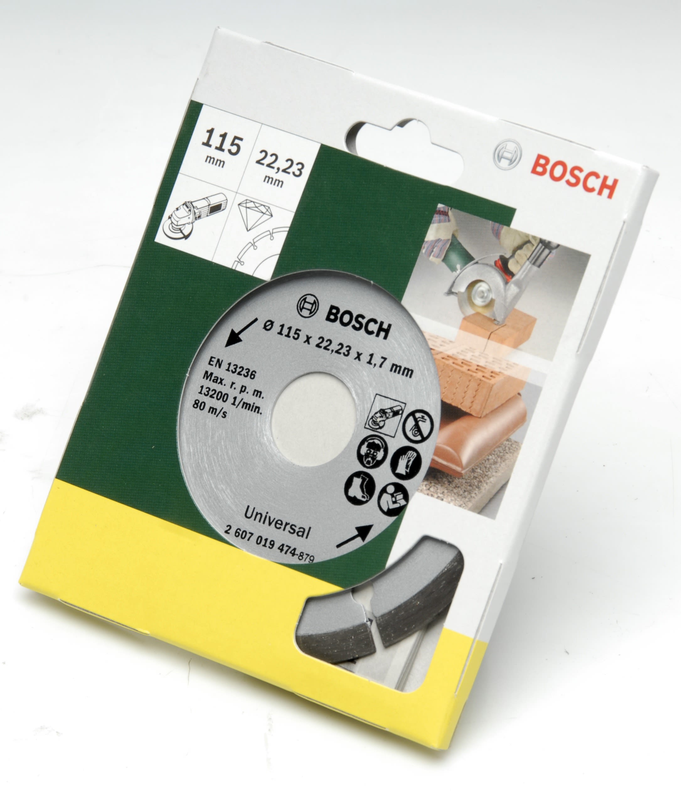 Bosch 2607019474 Diamantkapskiva 115 mm