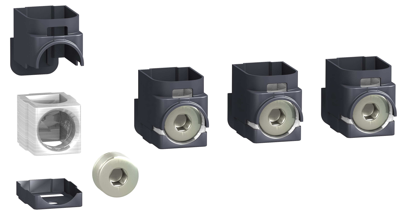 Schneider Electric ComPact LV429228 Kabelklämma 1x 25-95 mm², för NSX 100-250, 4-pack