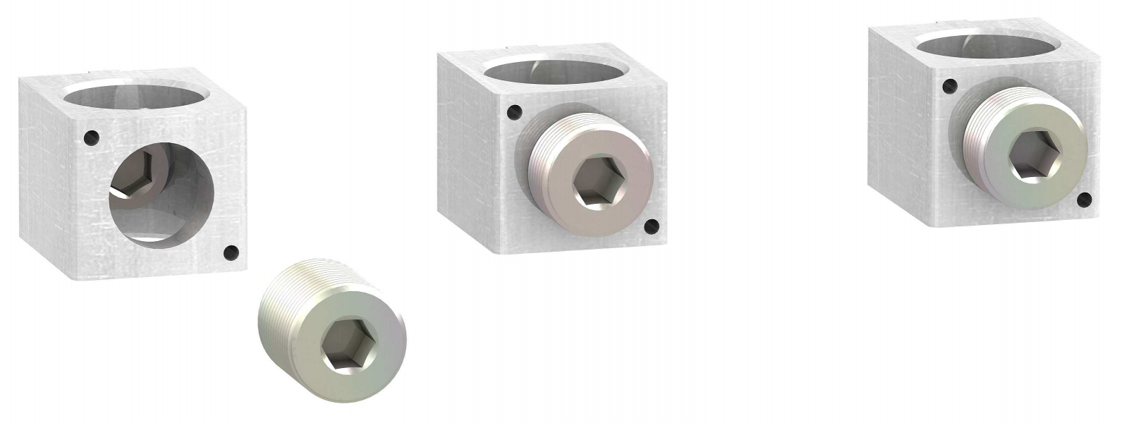 Schneider Electric ComPact LV432479 Kabelklämma 1x 35-300 mm², NSX 400-630, 3-pack