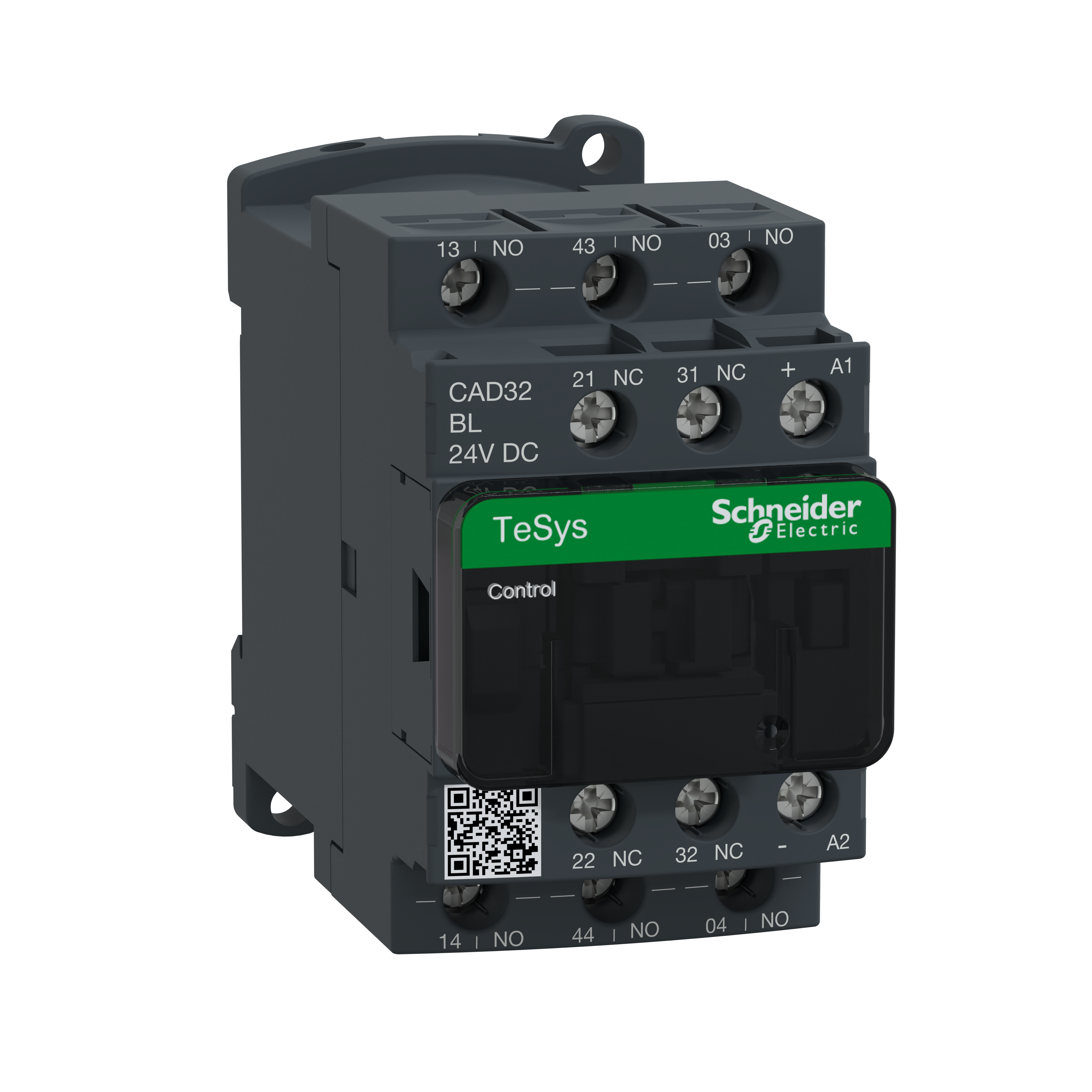 Schneider Electric CAD32BL Hjälprelä 24 VDC, 10 A 3 Sl + 2 Br
