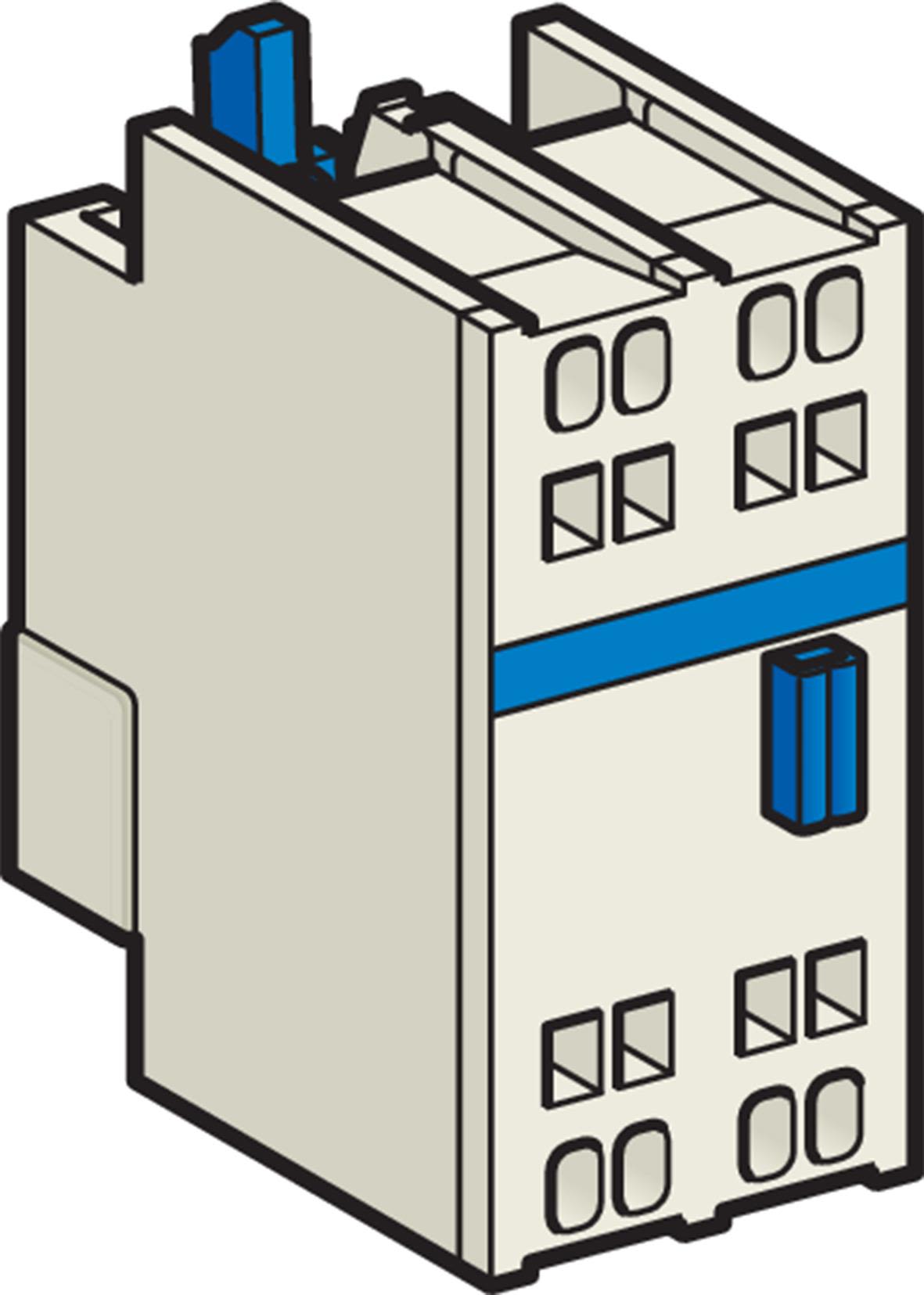 Schneider Electric LADN203 Hjälpkontaktblock