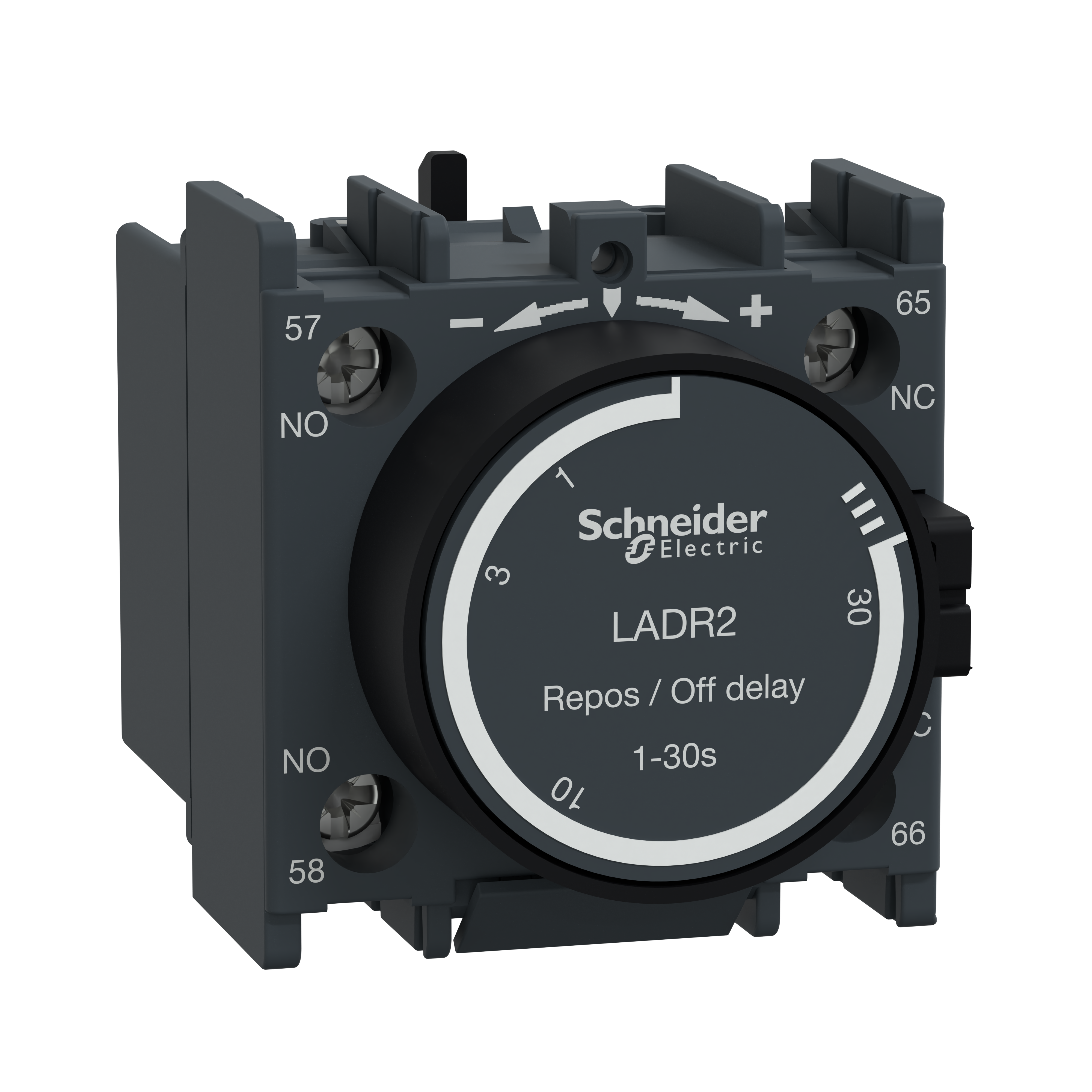 Schneider Electric LADR2 Tiddon frånslagsfördröjt 0,1-30 s