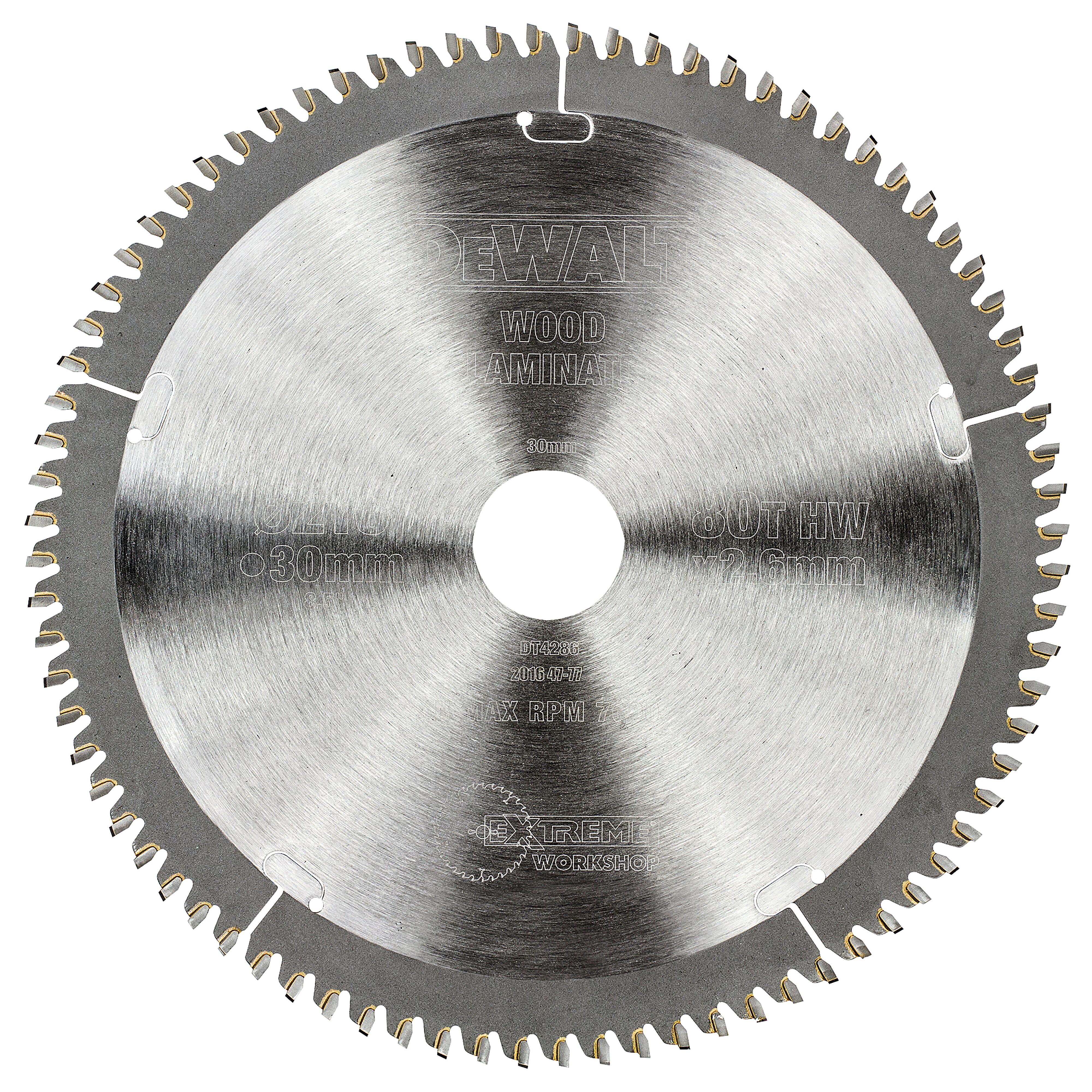 Dewalt DT4286-QZ Sågklinga 216 x 30 mm, 80T
