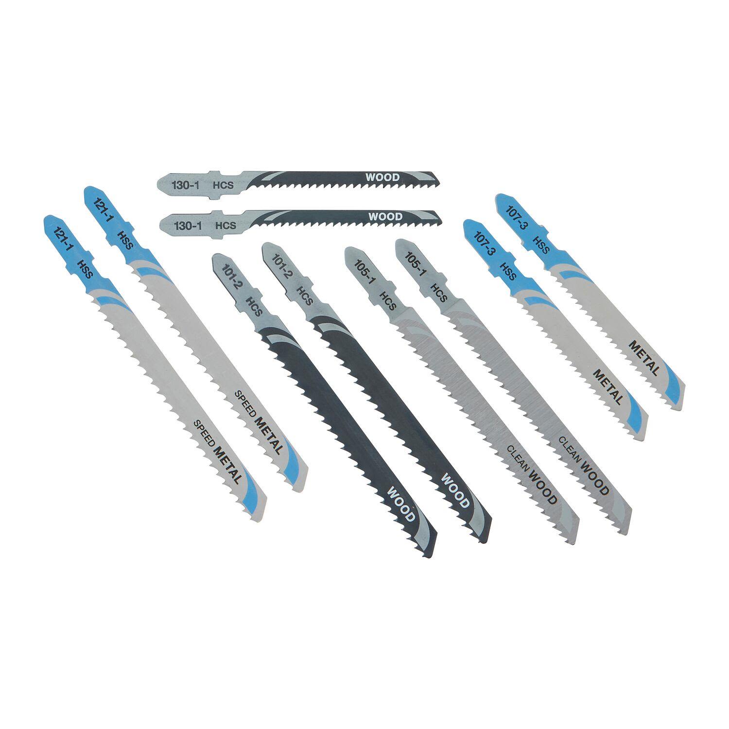 Dewalt DT2294-QZ HCS Jigsaw Blade (Wood & Metal) Set (10 pcs)