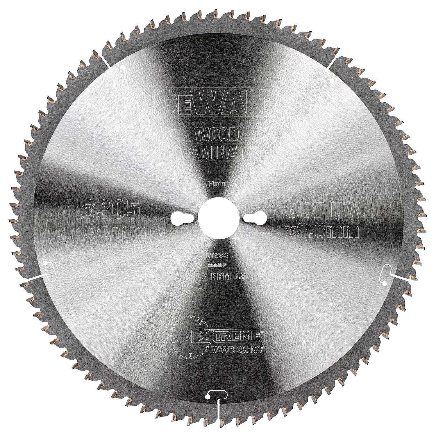 Dewalt DT4283-QZ Sågklinga 305 x 30 mm, 80T