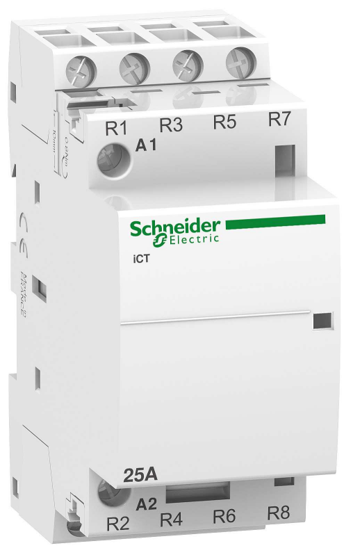 Schneider Electric A9C20837 Normkontaktor 25 A, 4P, 240 V, 4BR