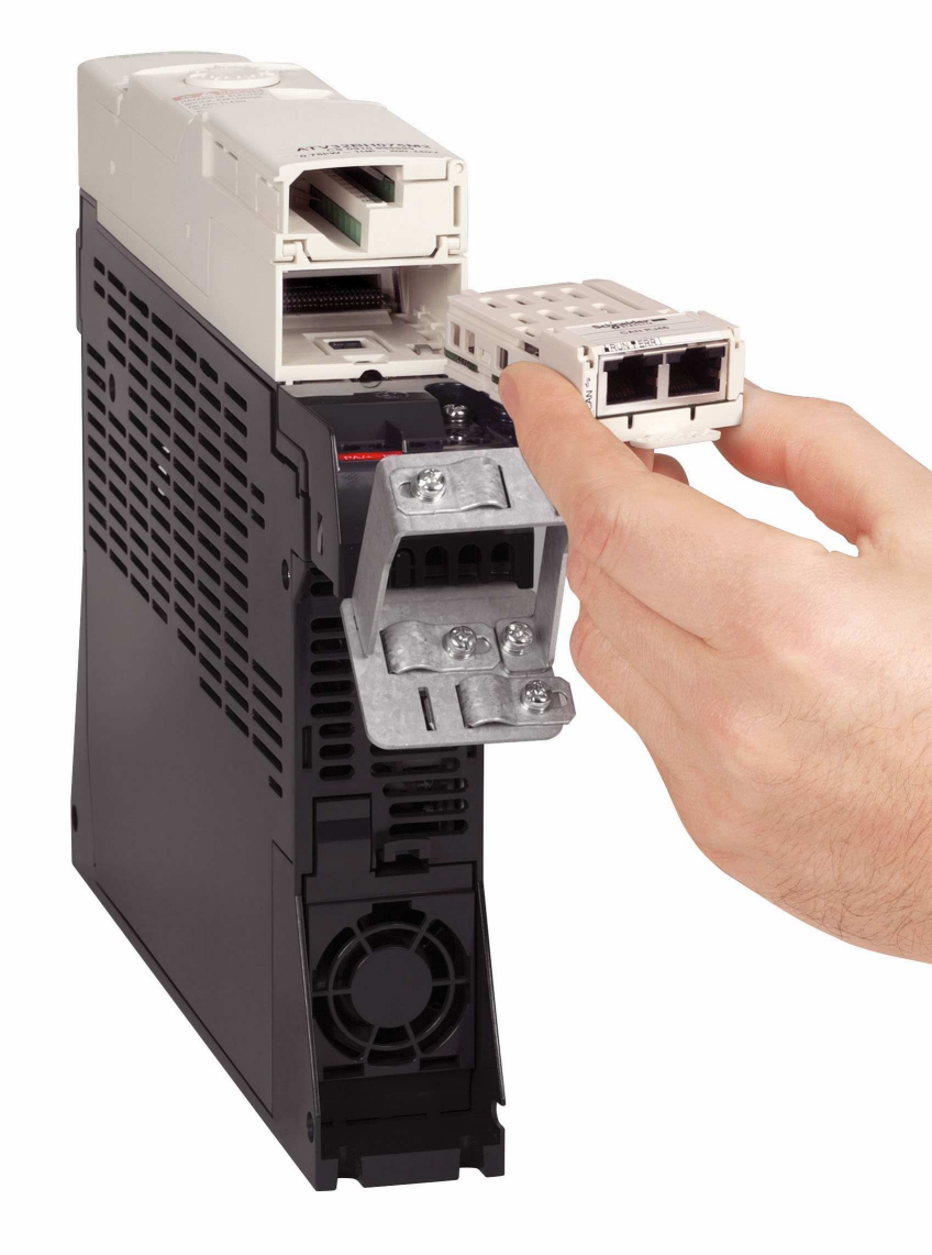 Schneider Electric VW3A3616 Kommunikationskort ETHERNET TCP/IP 32-SER