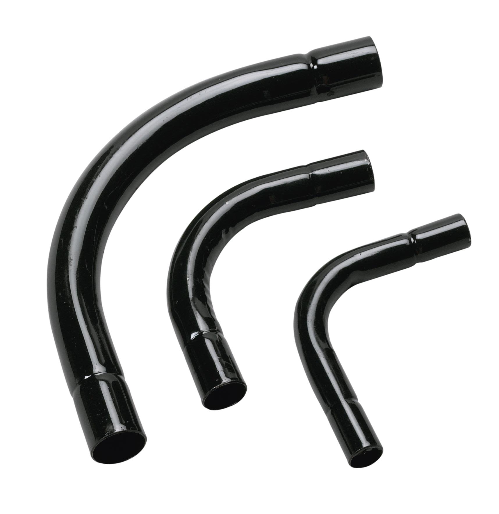 Pipelife 70008147 Rörböj svart, 90° 40 mm, 145 mm