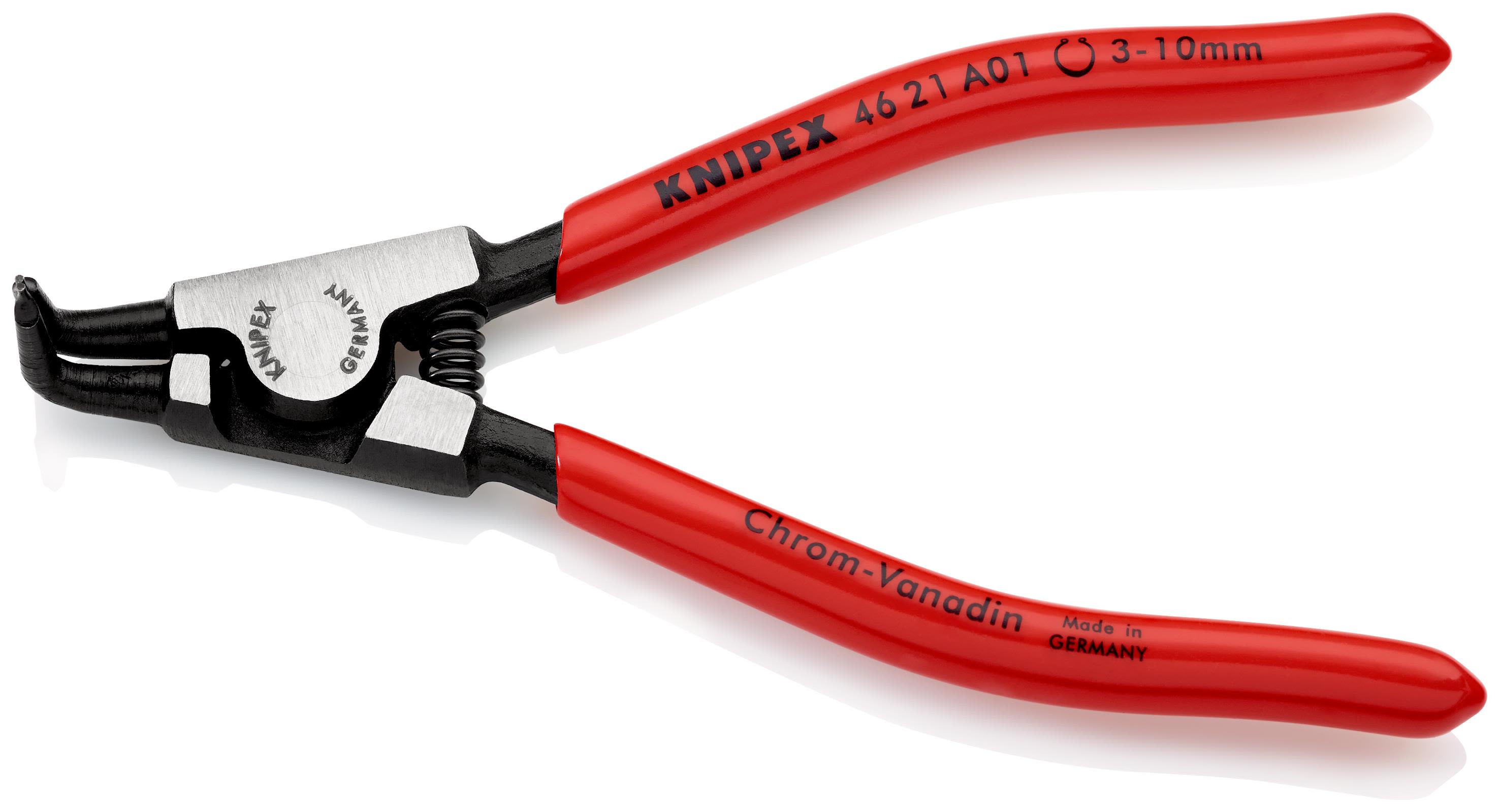 Knipex 46 21 A41 Spårringstång utvändig, böjd 85-140 mm