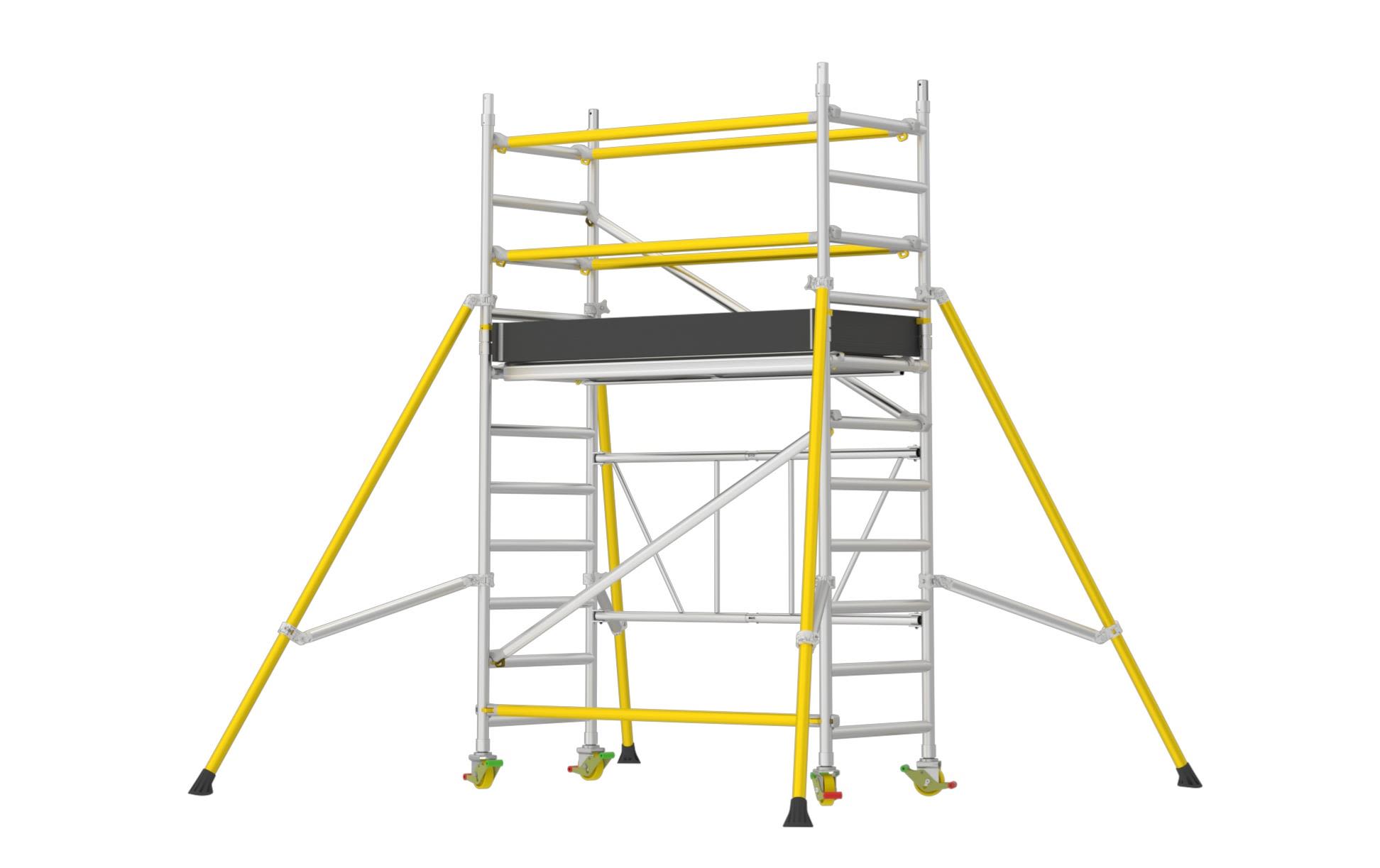 W.steps 817501 Sikringsrekkverkspakke for håndverkerstativ FT-750