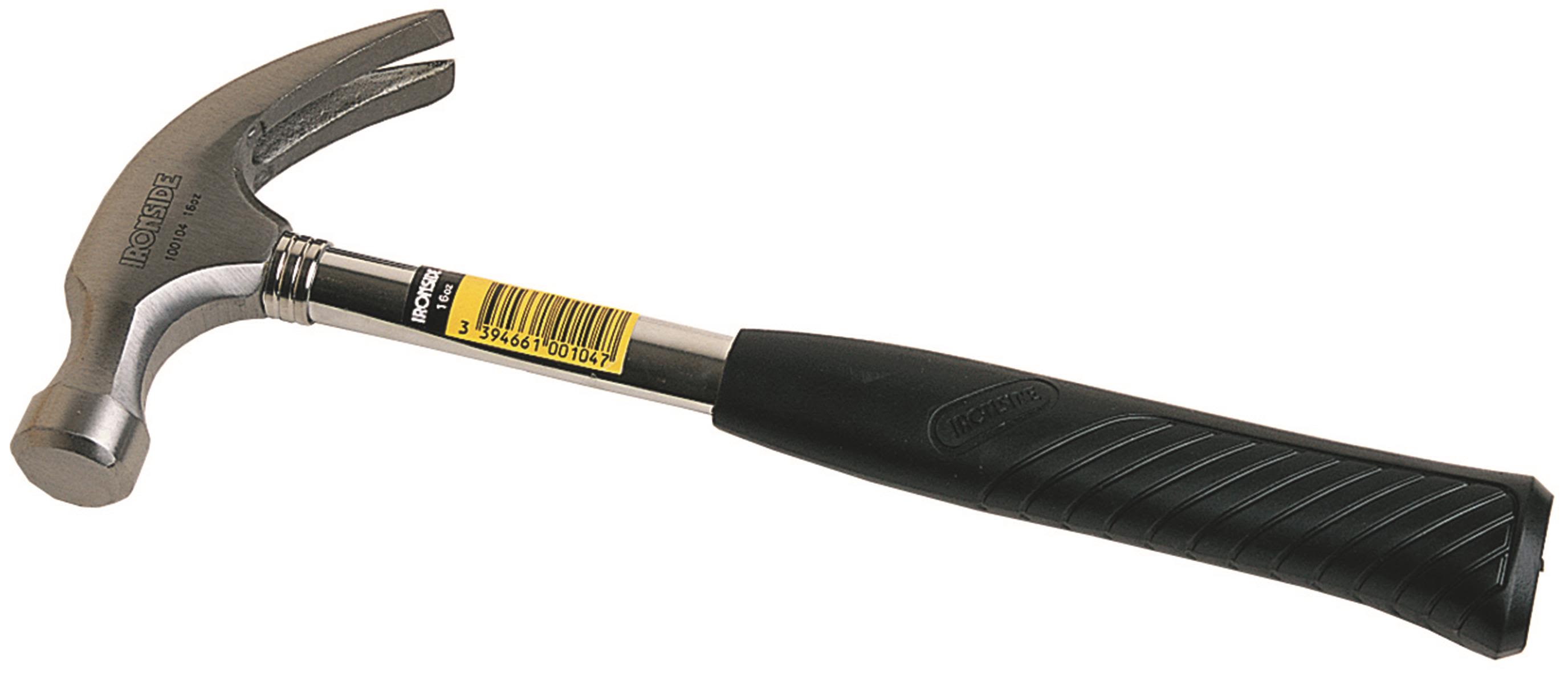 Ironside 100102 Snickarhammare stålrörsskaft 575 g
