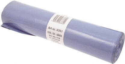 Rullpack 198278 Sopsäck blå/svart 125 liter, 25 st/rulle