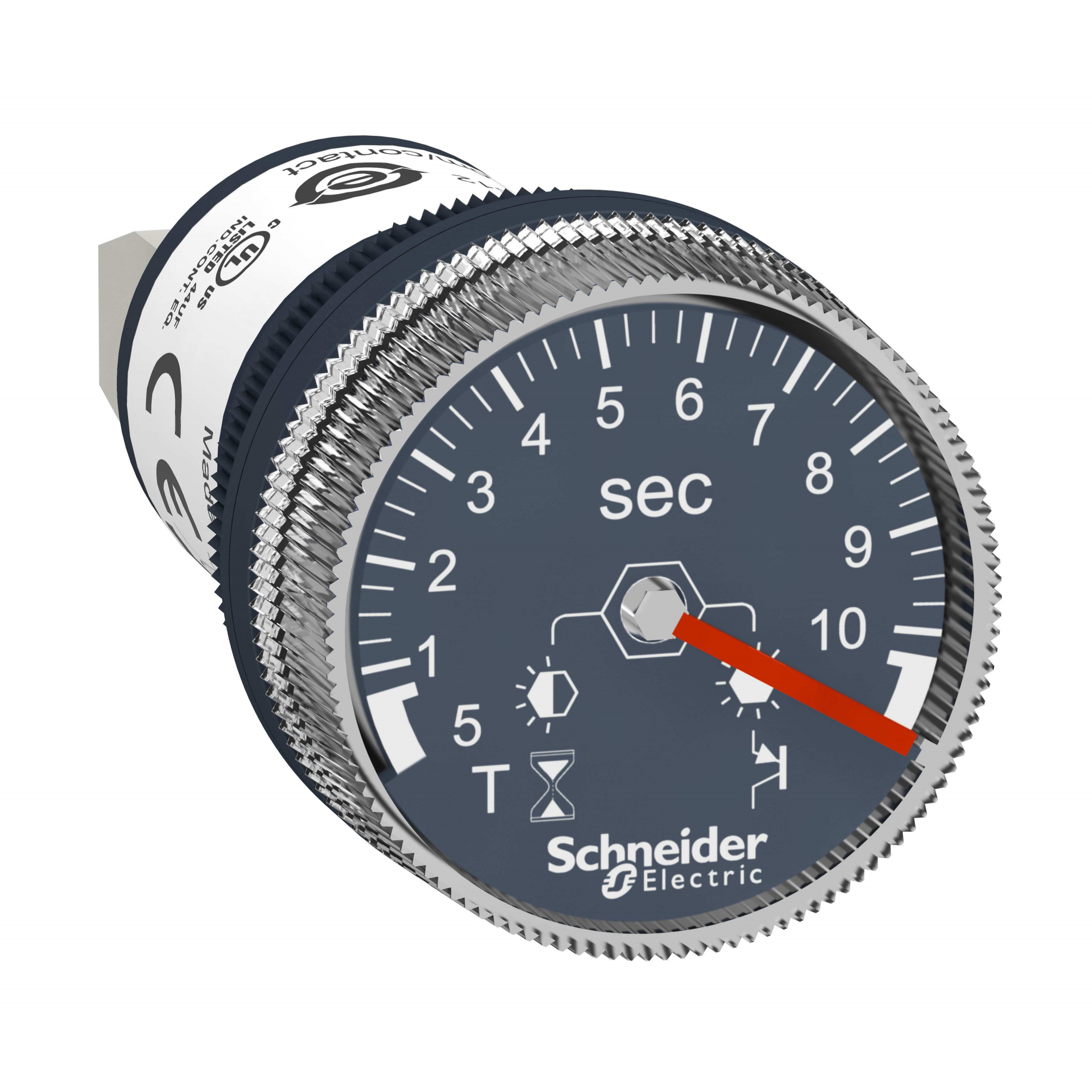 Schneider Electric XB5DTB22 Tidrelä 22 mm, 24 VDC 0,5-10 sek