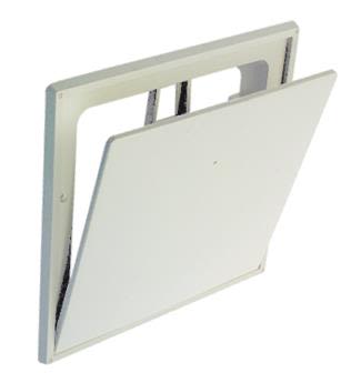 Habo 401 Klaffventil 178 x 178 mm, vit