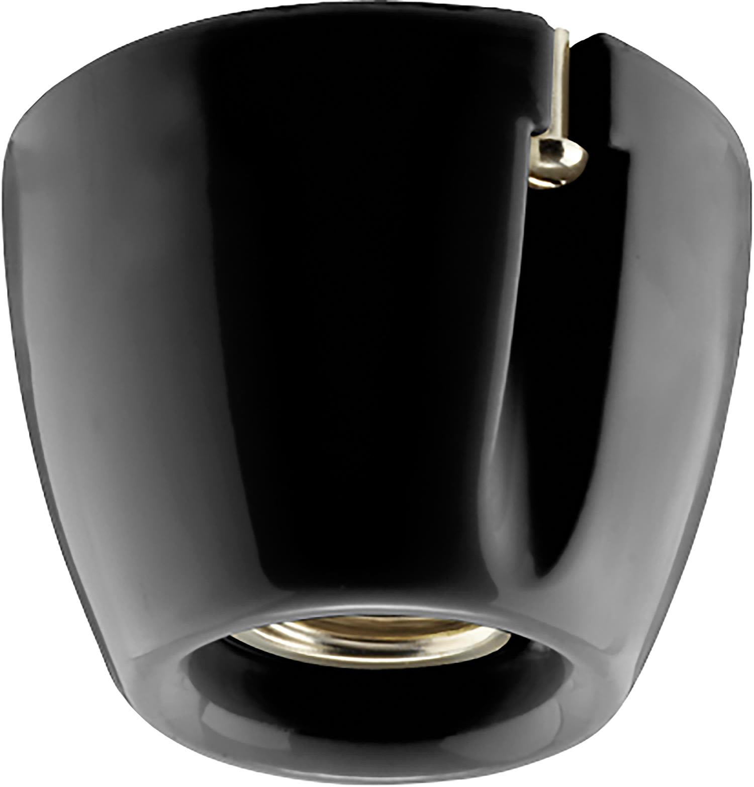 Ifö Electric Basic Porslinsarmatur svart, rak sockel