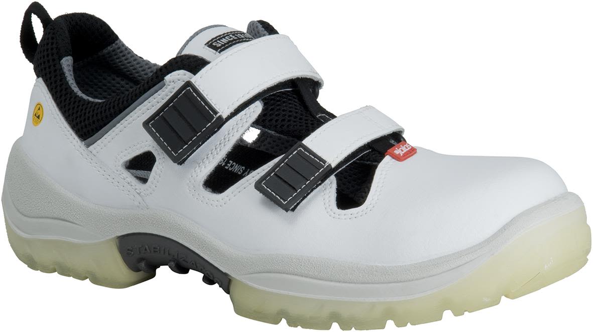 Jalas 3510 Respiro Skyddssandal S1, vit 43