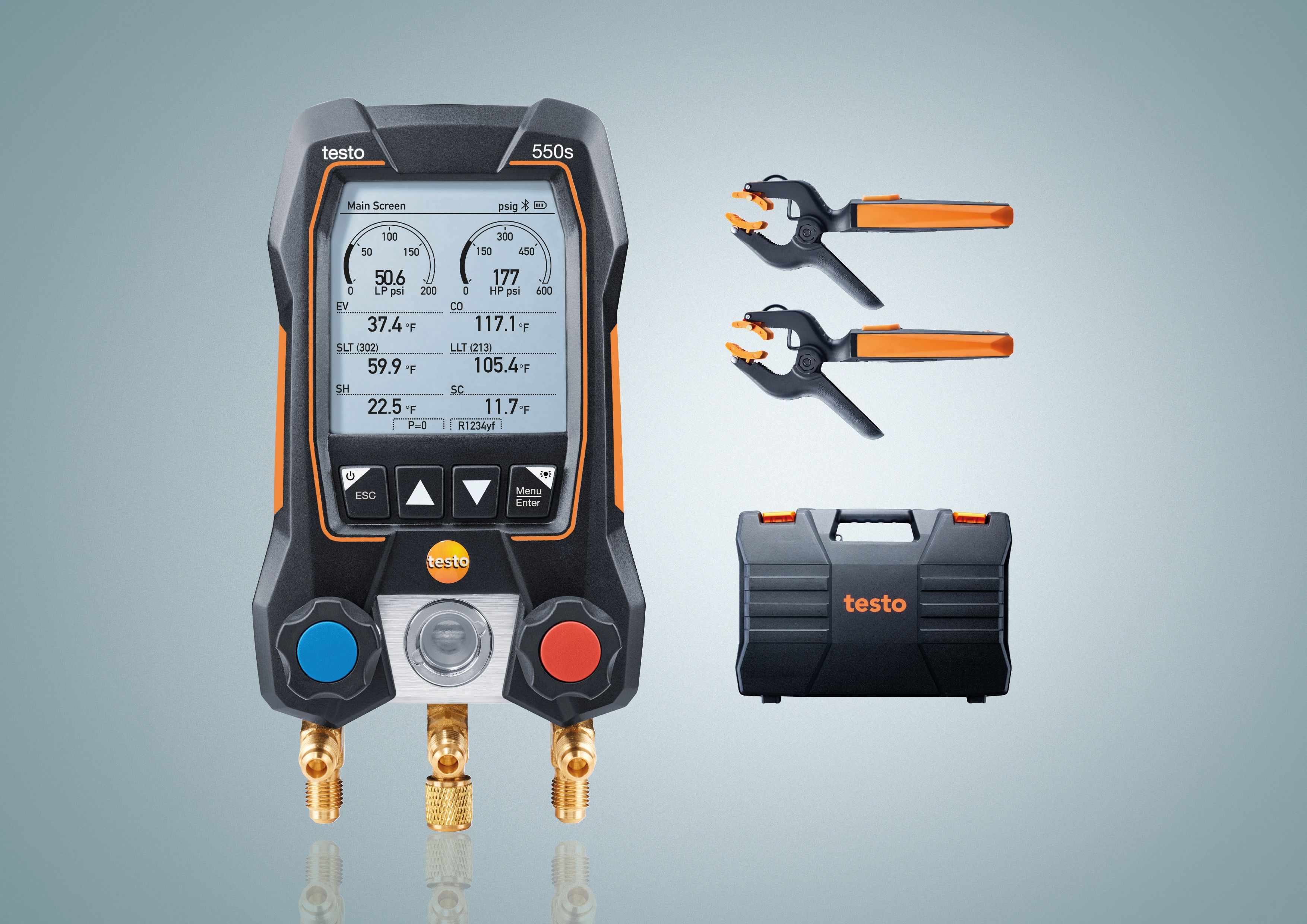 Testo 4008560 Manometerställ Manometerställ