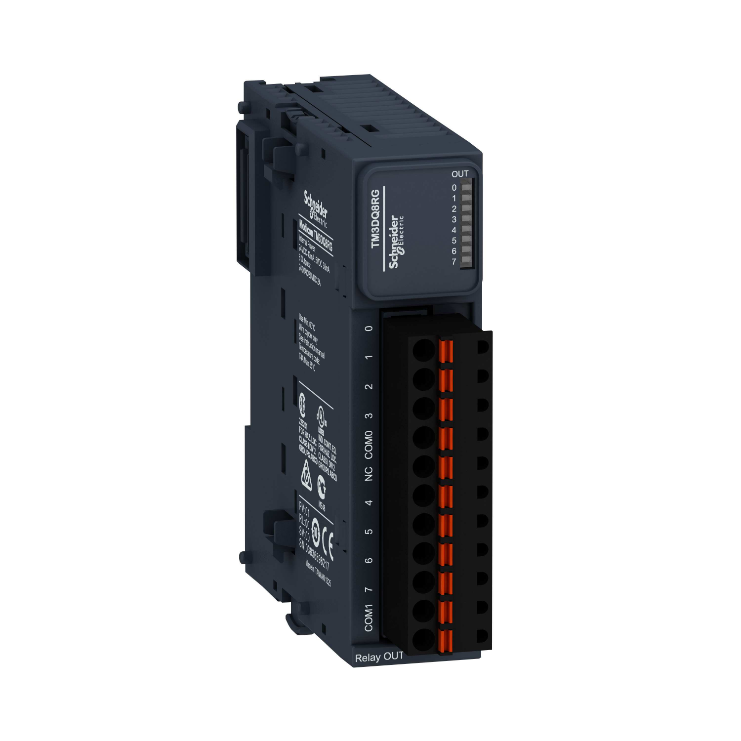 Schneider Electric TM3DQ8R Utgångsmodul digital, 8 utgångar