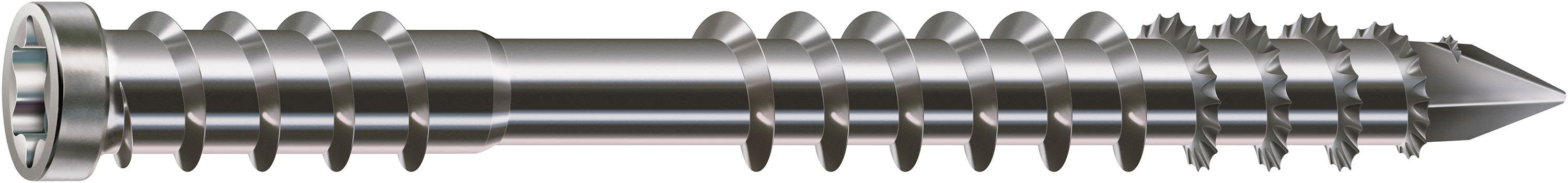 SPAX 0538000600503 Terrasseskrue T25, 100-pakning 6,0 x 50 mm