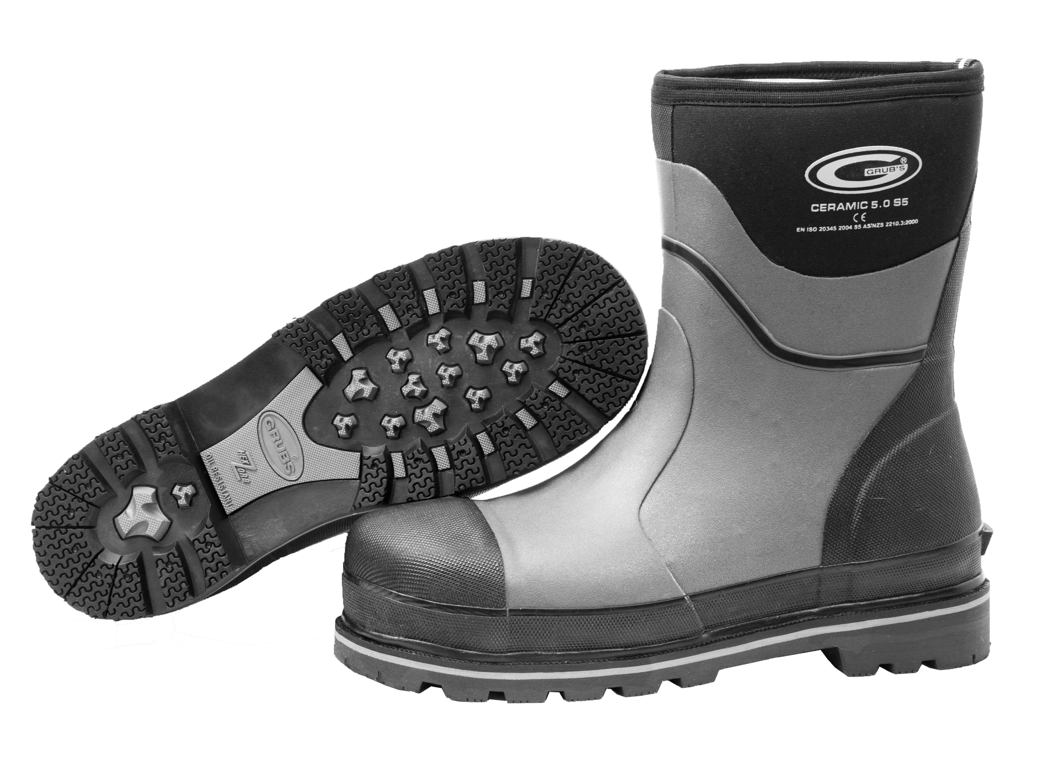 Grubs Ceramic Mid Skyddsstövel S5, låg, neopren 42