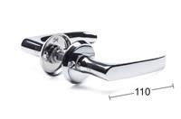 Habo A1871 Clean Dörrhandtag 38-42 mm, polerat, 5-pack