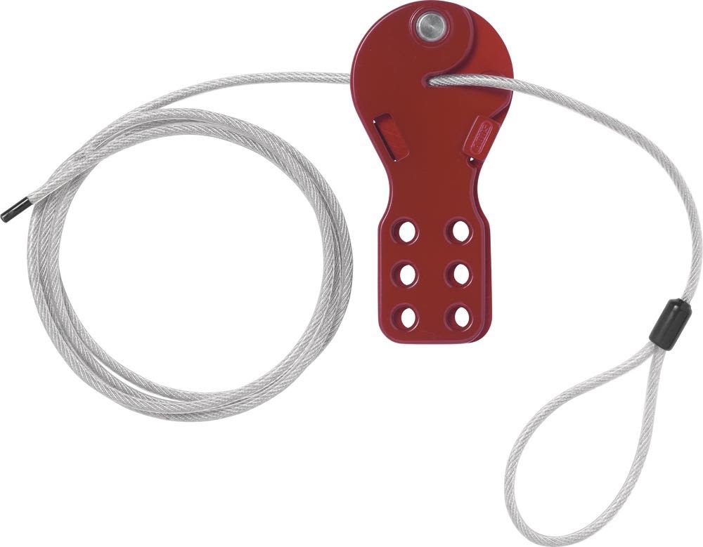 ABUS 468335 Sakselås med vaier