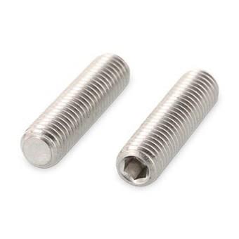 Schäfer & Peters 402648120 Stoppskruv M8 MP6SS A4, ISO 4026 (DIN 913) M8 x 120 mm, 200-pack