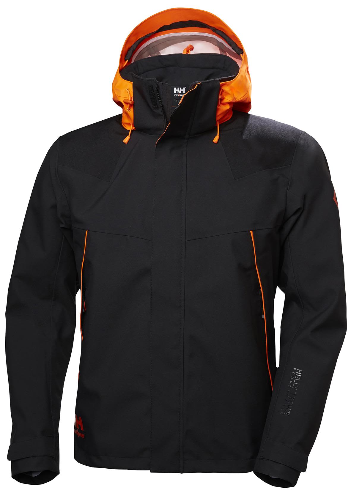 Helly Hansen Workwear Chelsea Evolution 71140-950 Skalljakke svart/oransje Str. M
