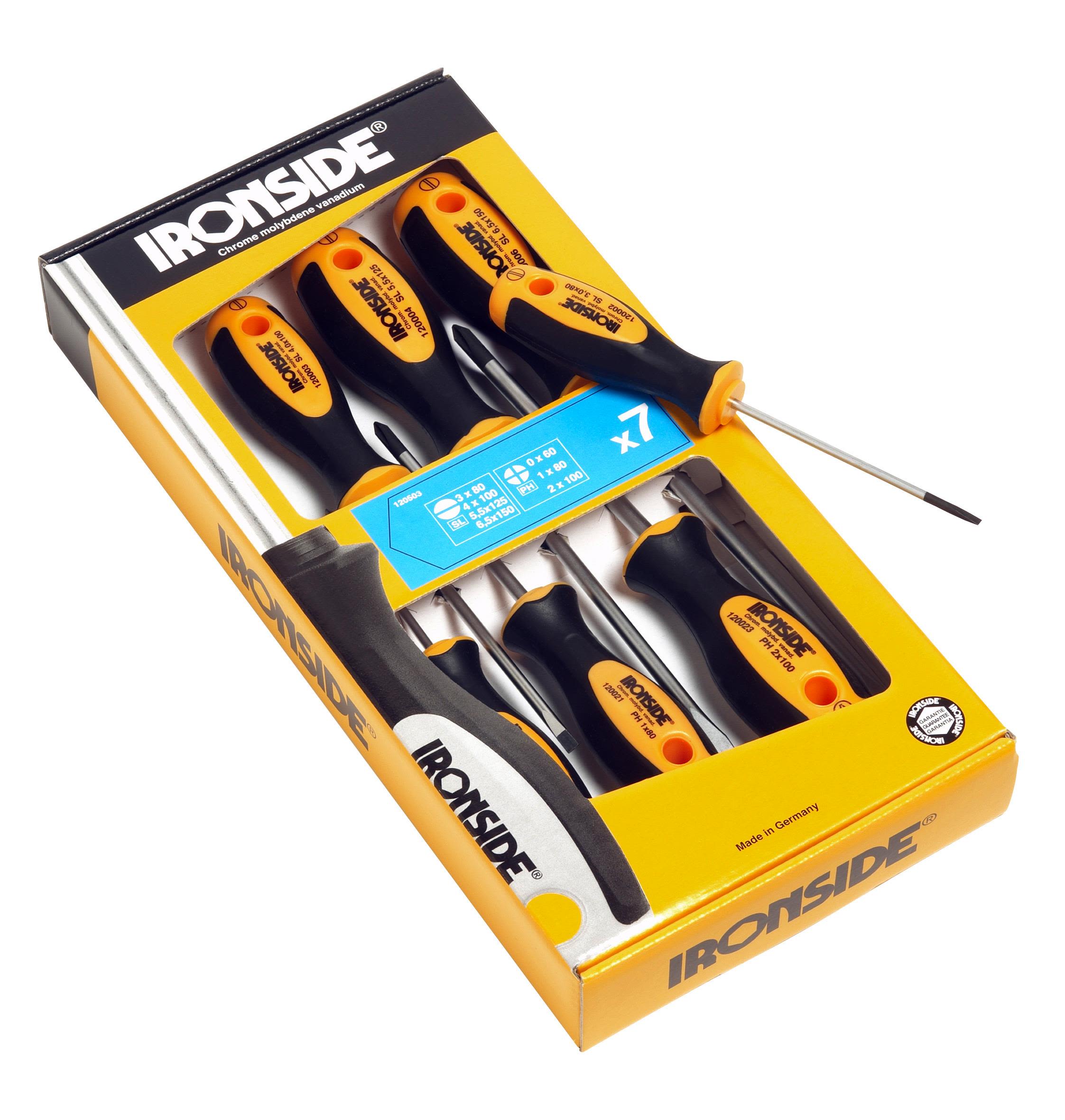 Ironside 120503 Skrutrekkersett 7 deler