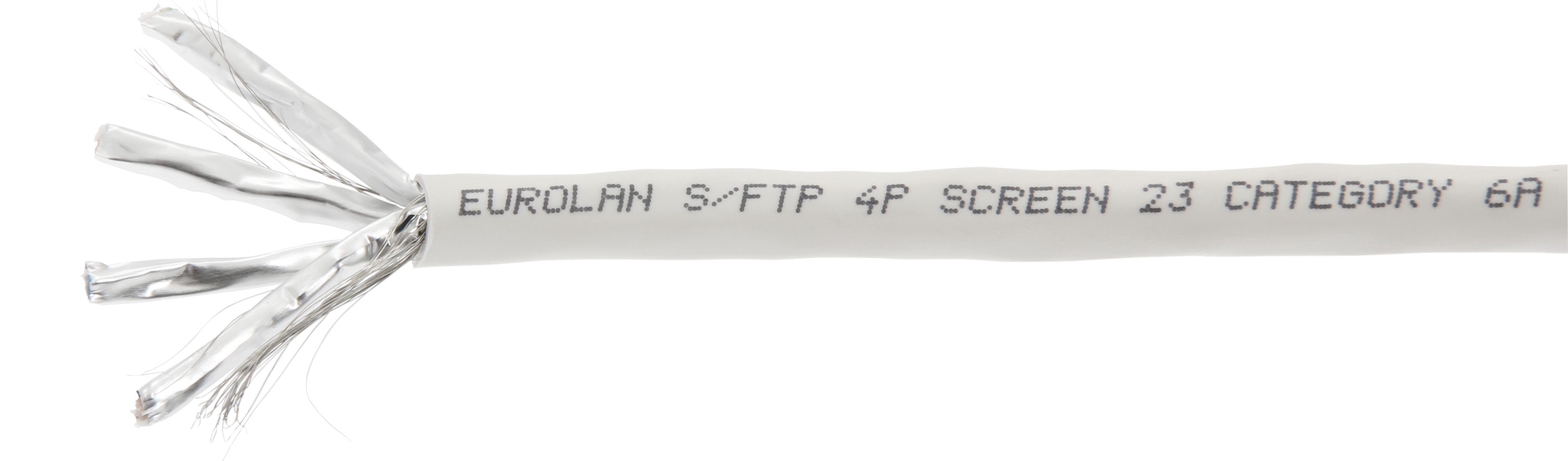 Eurolan 19D-SA-23WT-R500 Datakabel C6A, S/FTP, LSZH, Dca