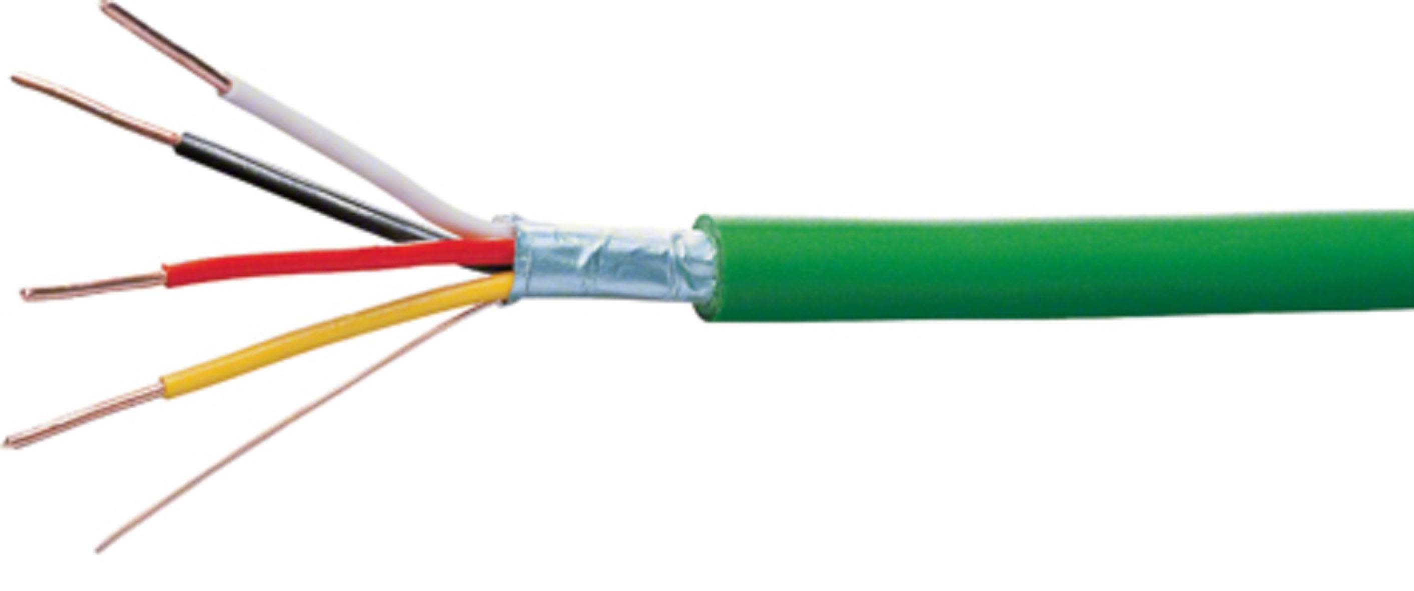 Hager TG061 BUS-kabel 4 ledere, 500 m/trommel Halogenfri