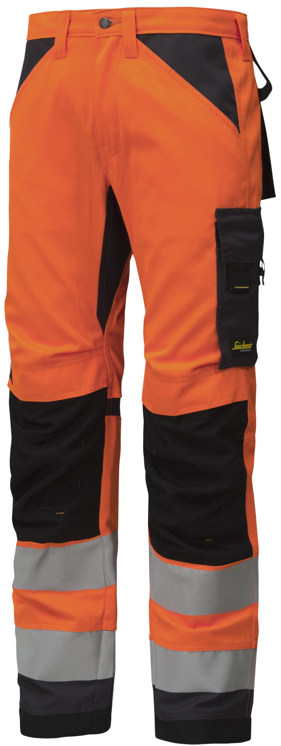 Snickers Workwear 6331 AllroundWork Arbeidsbukse varsel, oransje Varsel, Oransje