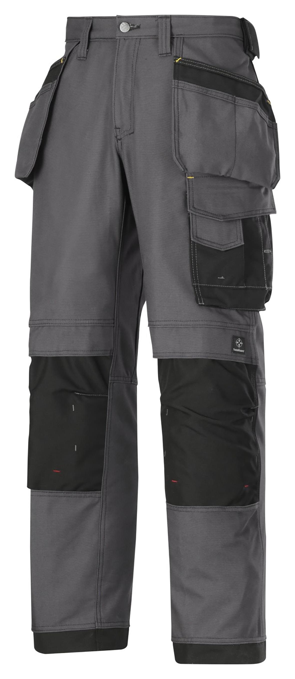 Snickers Workwear 3214 Arbeidsbukse grå/svart Grå/Svart
