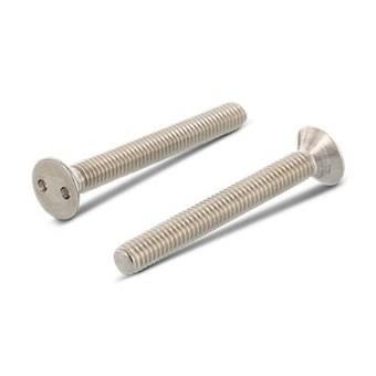 Schäfer & Peters 91032630 Sikkerhetsskrue forsenket hode, tohulls-drift, 100-pakk