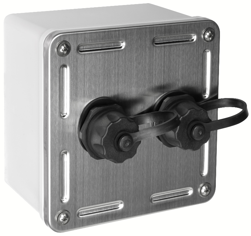 Elko EKO02807 Uttagsbox 6 A, RJ45 2 kopplingar