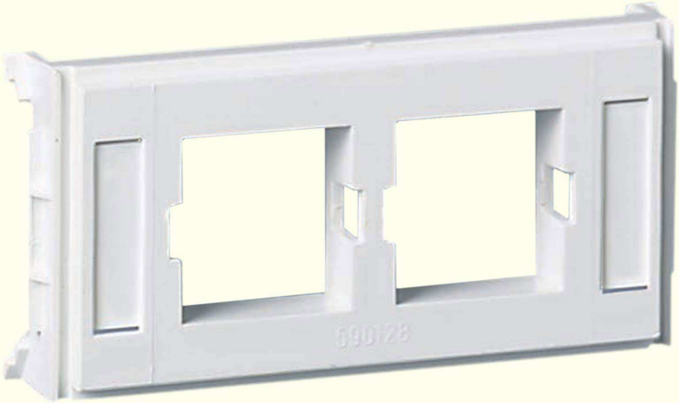 Schneider Electric 5971712 Monteringsbricka 2 kopplingar, central täckplatta