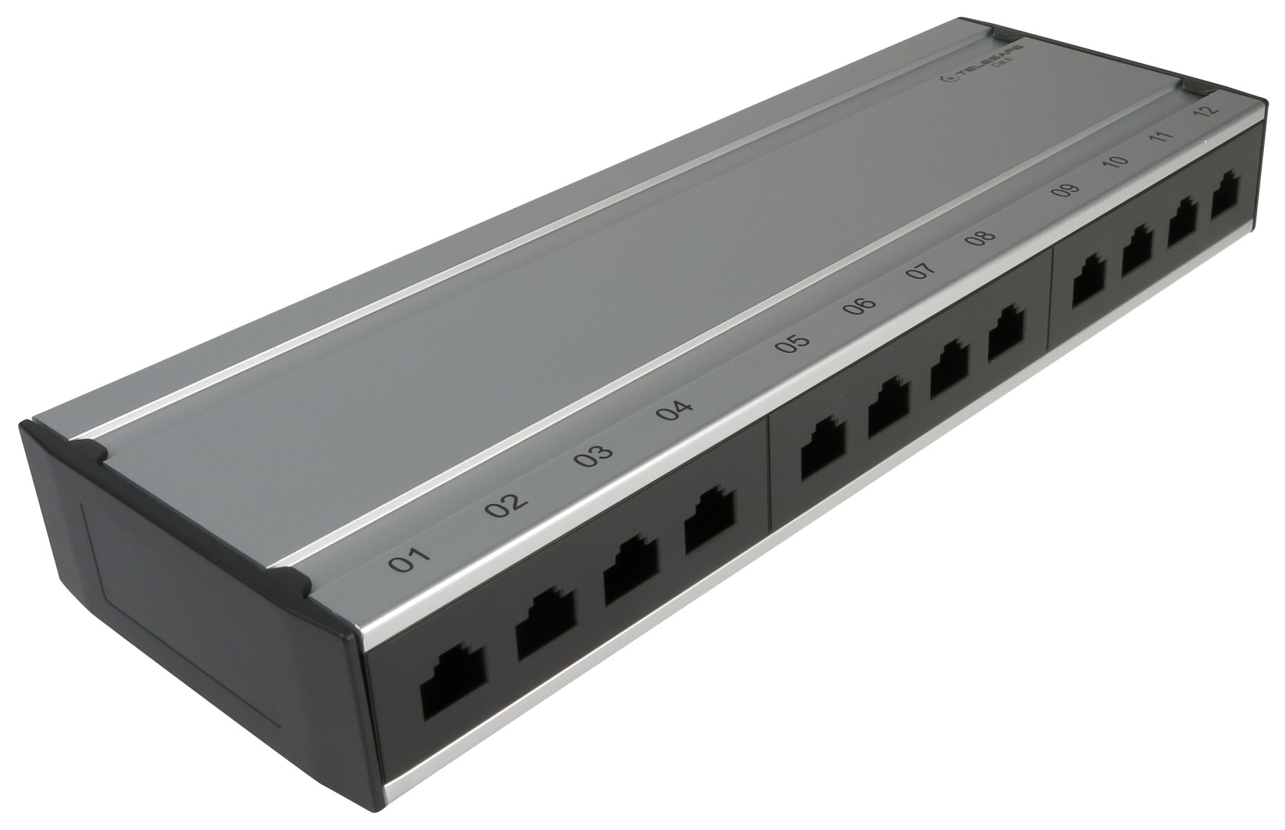 Elko EKO02820 Patchbox väggmontering, C6 12 portar