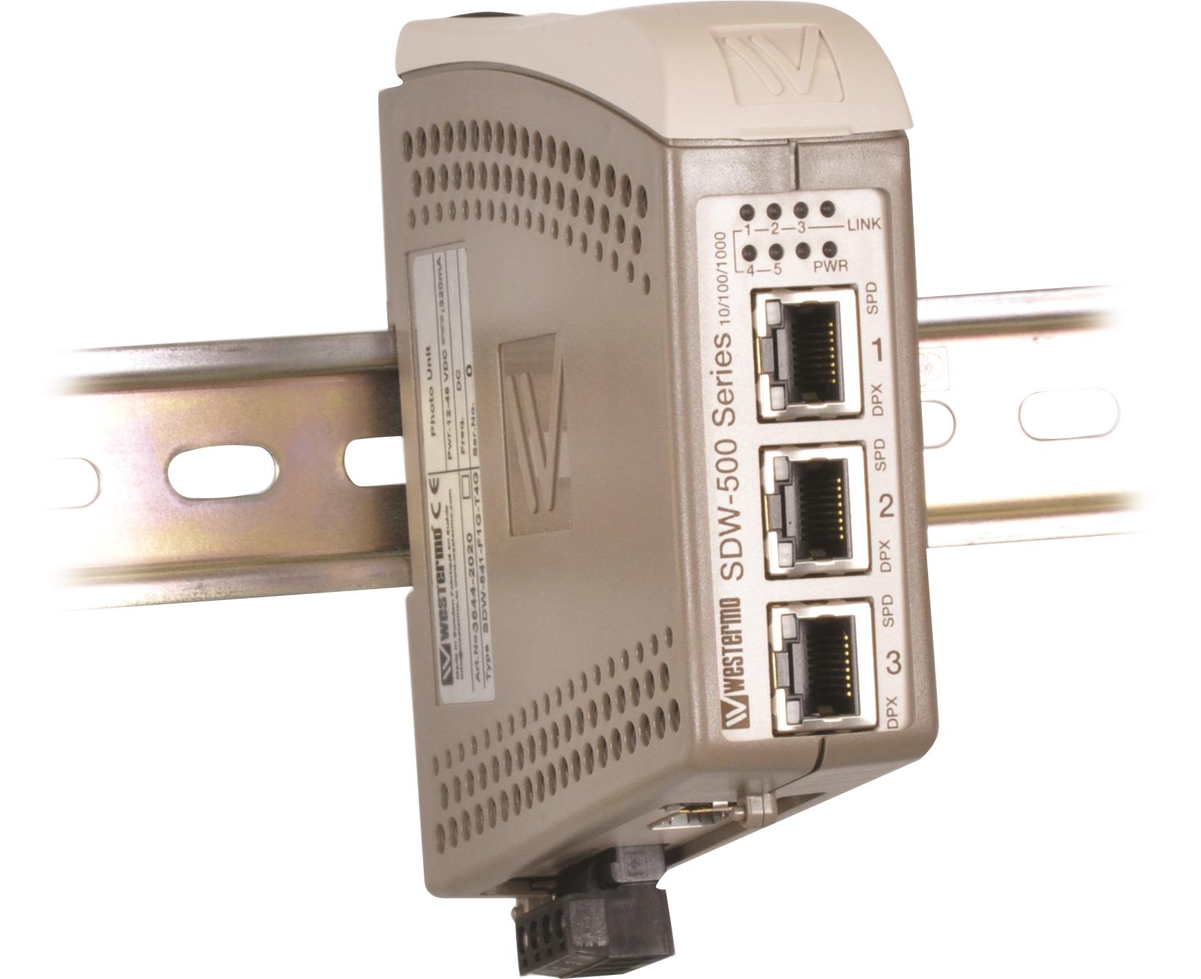 Westermo SDW-541-F1G-T4G Switch 5 portar