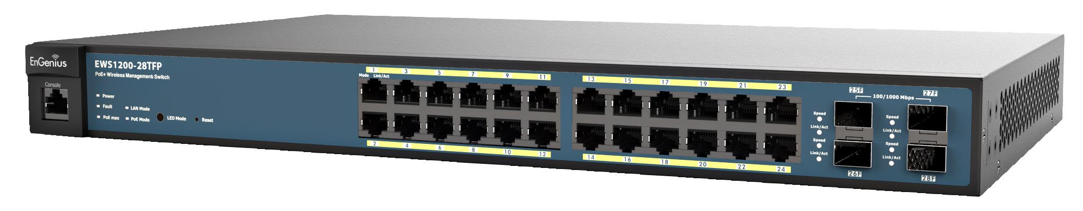 Televes 768509 Switch 24 portar, 56 Gbps