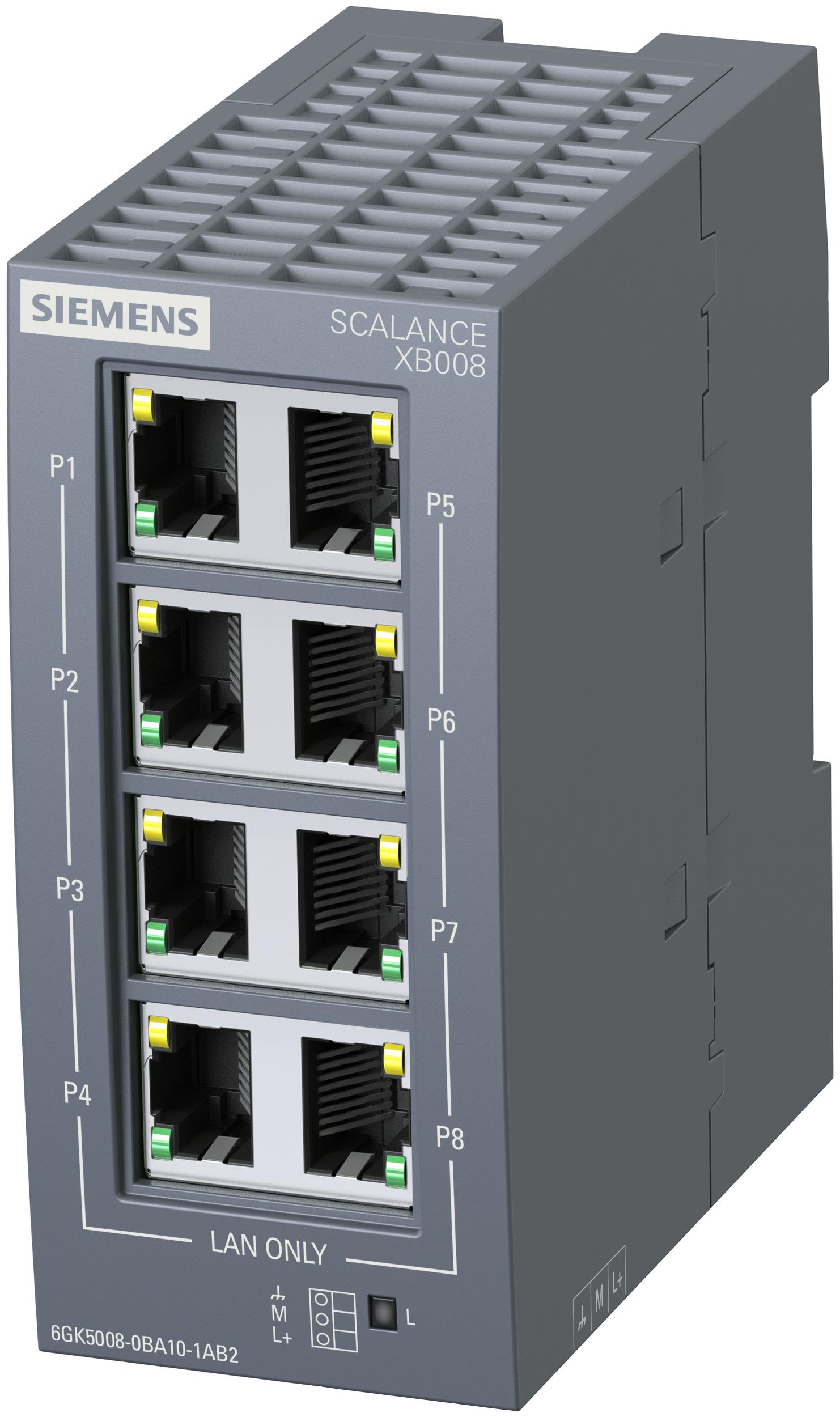 Siemens Scalance XB008 8XRJ45 Nätverksswitch