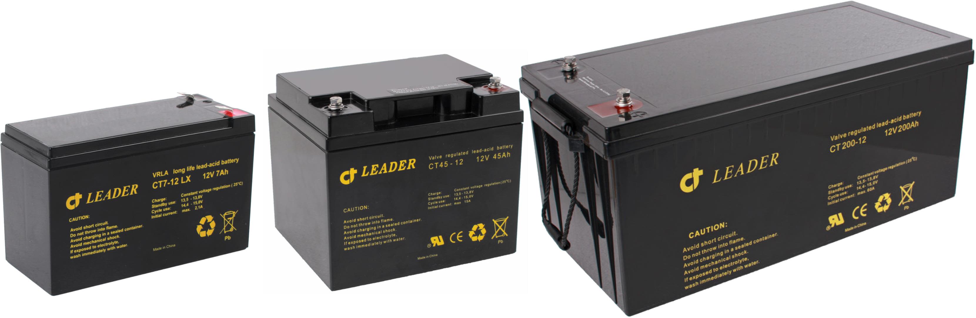Leader CTH40-12 Blybatteri Leader High Performance 12V 197x165x170, 40Ah