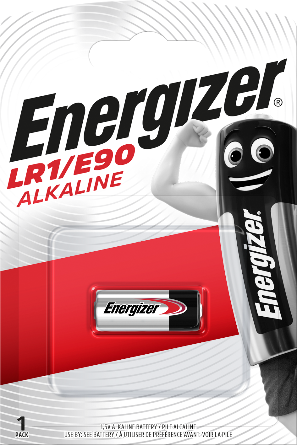 Energizer Alkaline Alkaliparisto LR1/E90, A23, 1,5 V