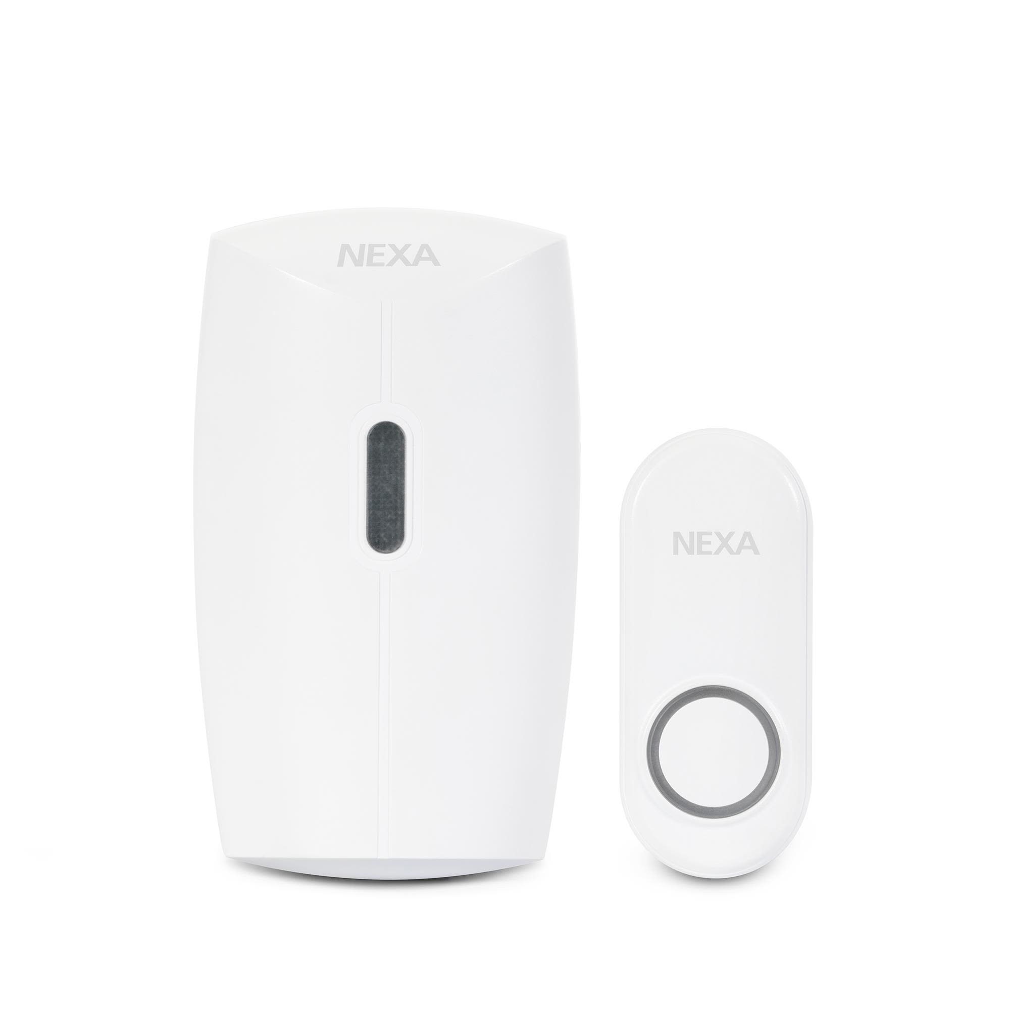 Nexa MLR-1923/SET Dörrklocka plug-in, med tryckknapp, System Nexa