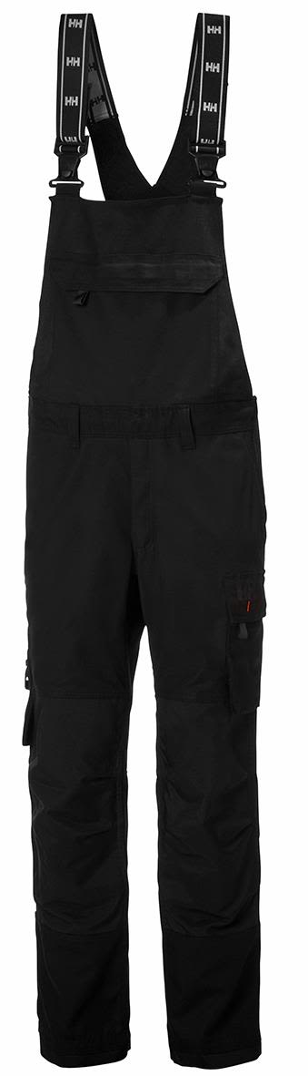 Helly Hansen Workwear Oxford BIB Arbeidsbukse svart, med bukseseler Svart